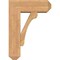 Ekena Millwork Legacy Craftsman Smooth Bracket w/ Offset Brace, Western Red Cedar, 7 1/2"W x 20"D x 28"H BKT0806X20X28LEC04SWR - alternate 4